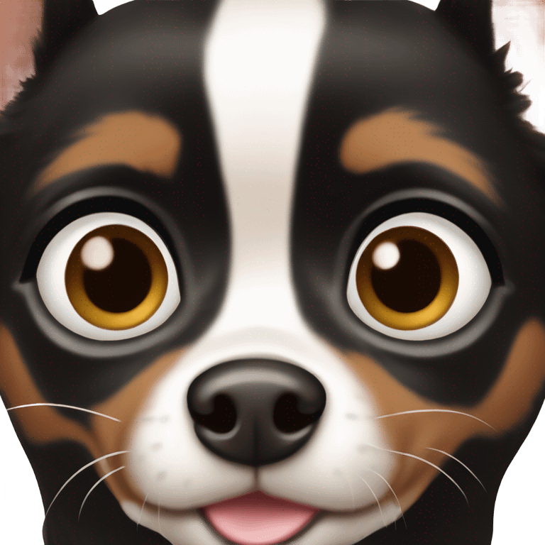 Beautifull Chihuahua black and brown  emoji