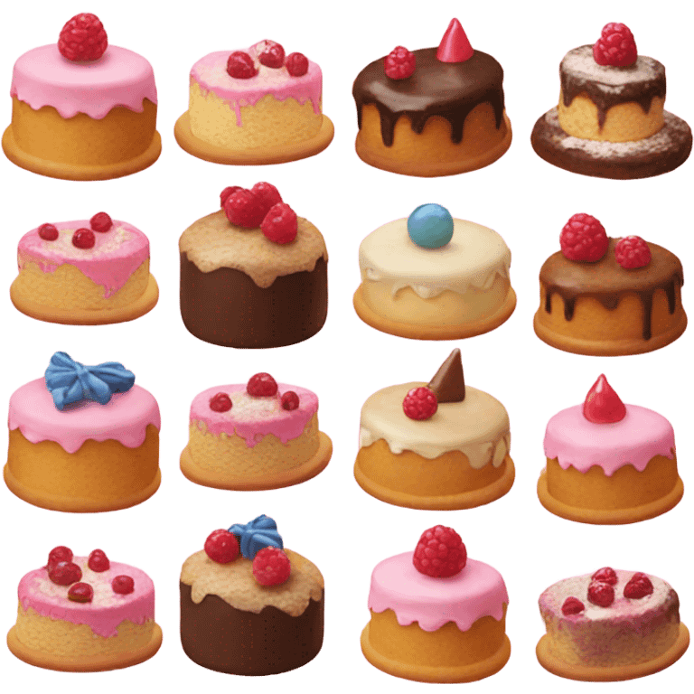 Birthday pastries  emoji