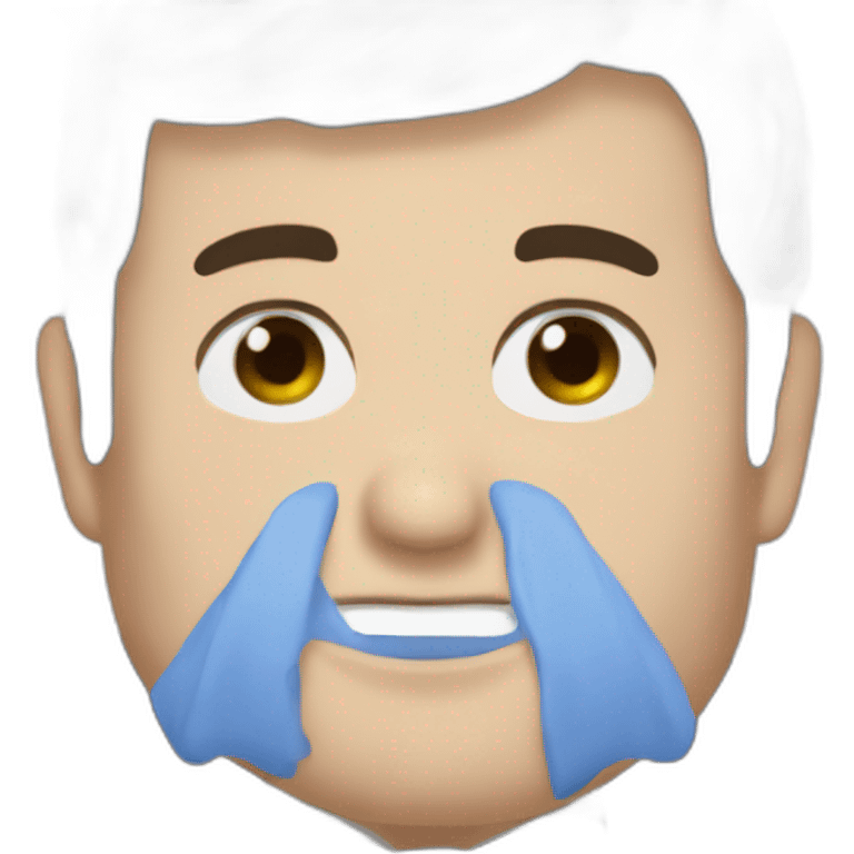 Macron de couleur de peau noir  emoji