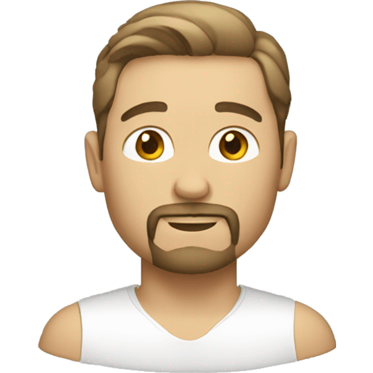 white man with goatee emoji