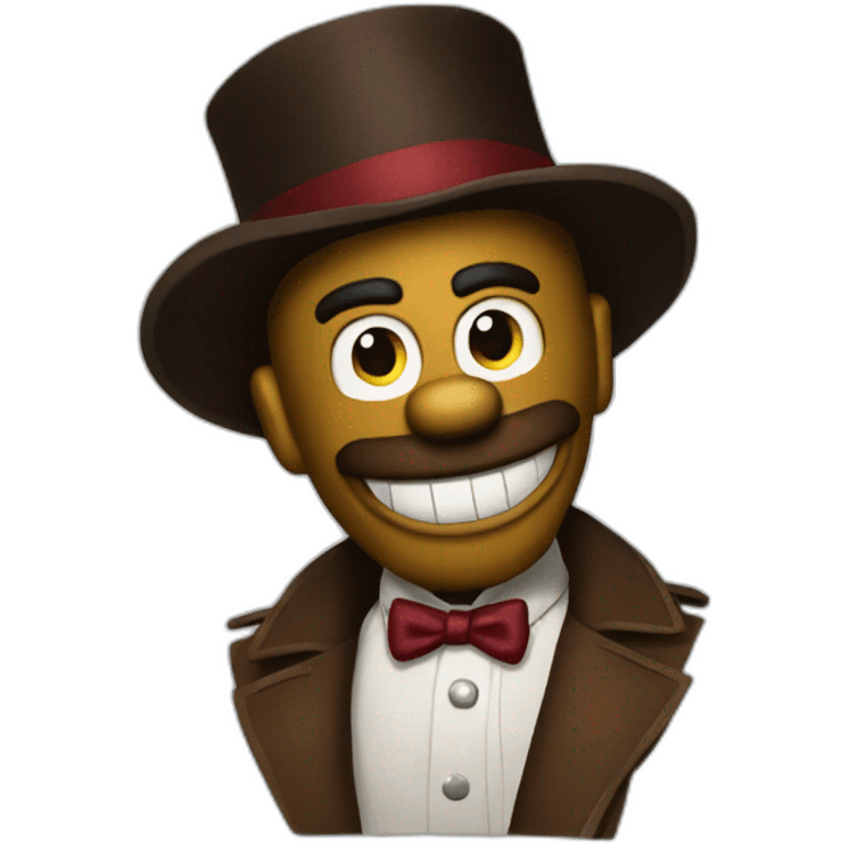 Freddy from five night at freddy emoji