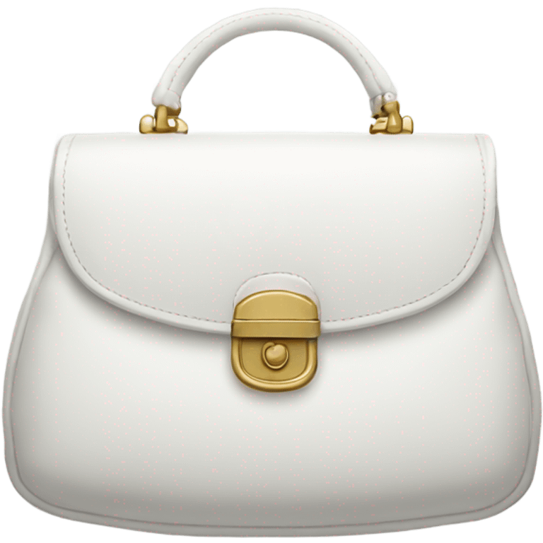 white purse emoji