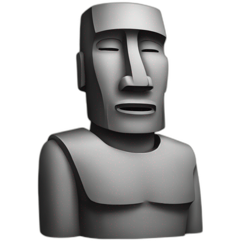 french moai emoji