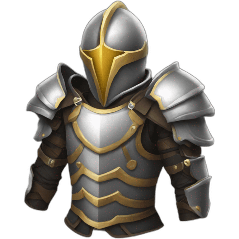 Crescent moon armor emoji