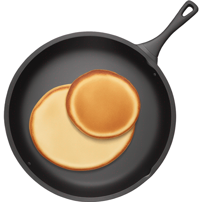 frying pan with a pancake emoji