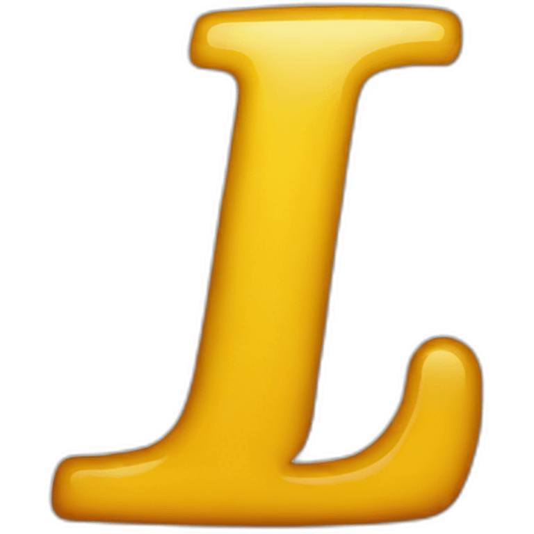 Letter L emoji