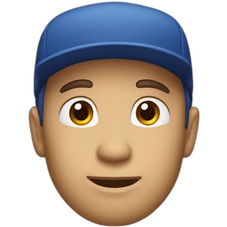 man with cap emoji