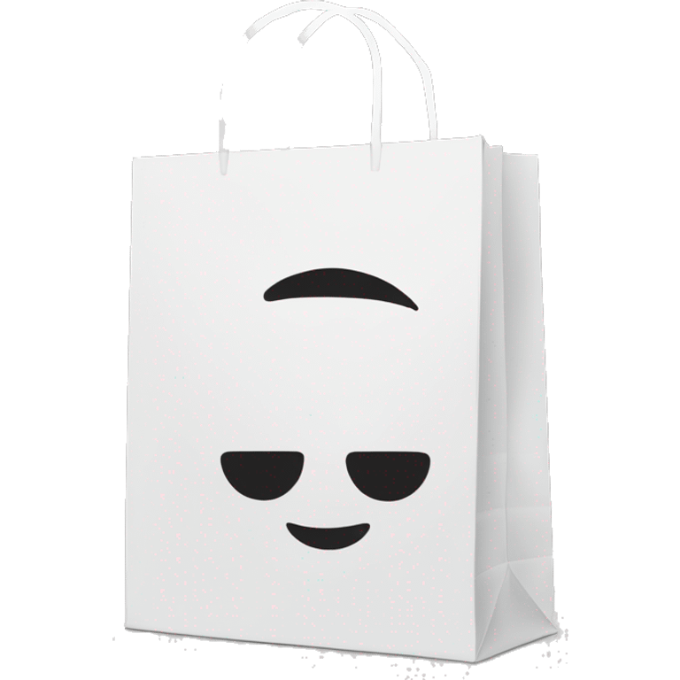 American apparel shopping bag emoji