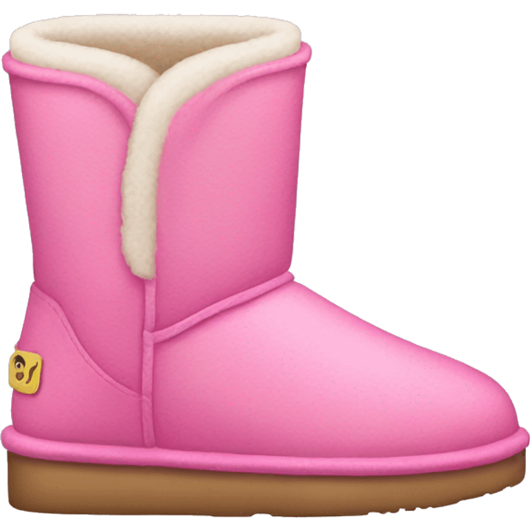 Pink uggs emoji