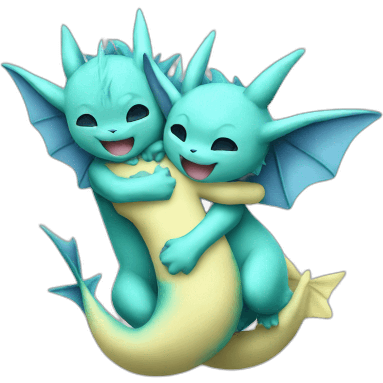 Vaporeon hug emoji