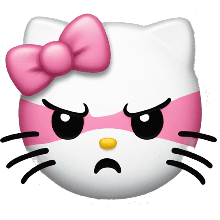 angry hello kitty emoji  emoji