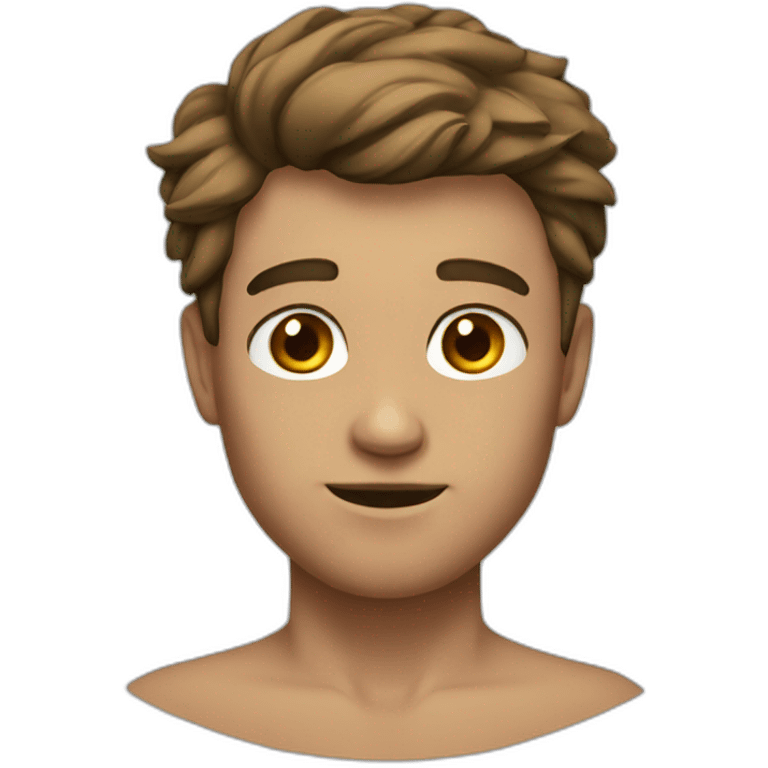 Homme nu emoji