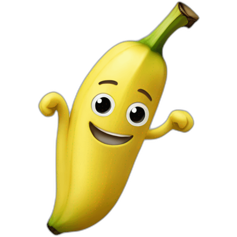 Banane qui danse emoji