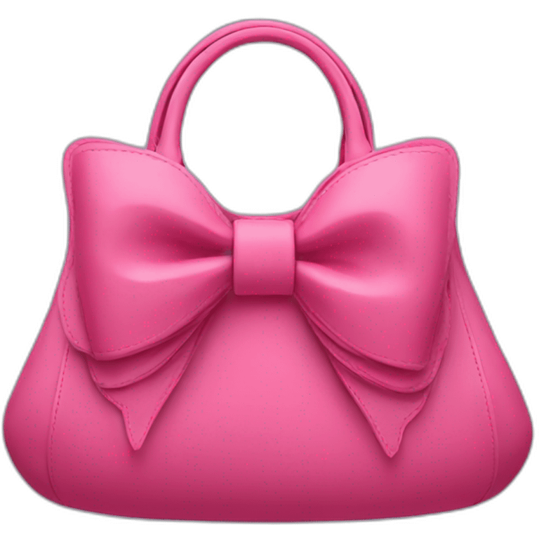 Bow purse emoji