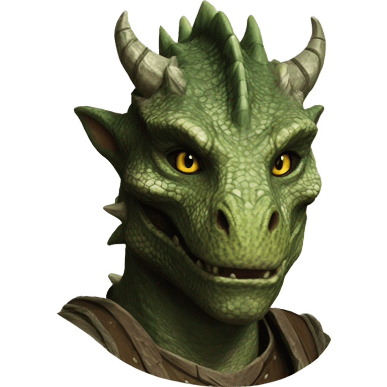 Skyrim Argonian emoji