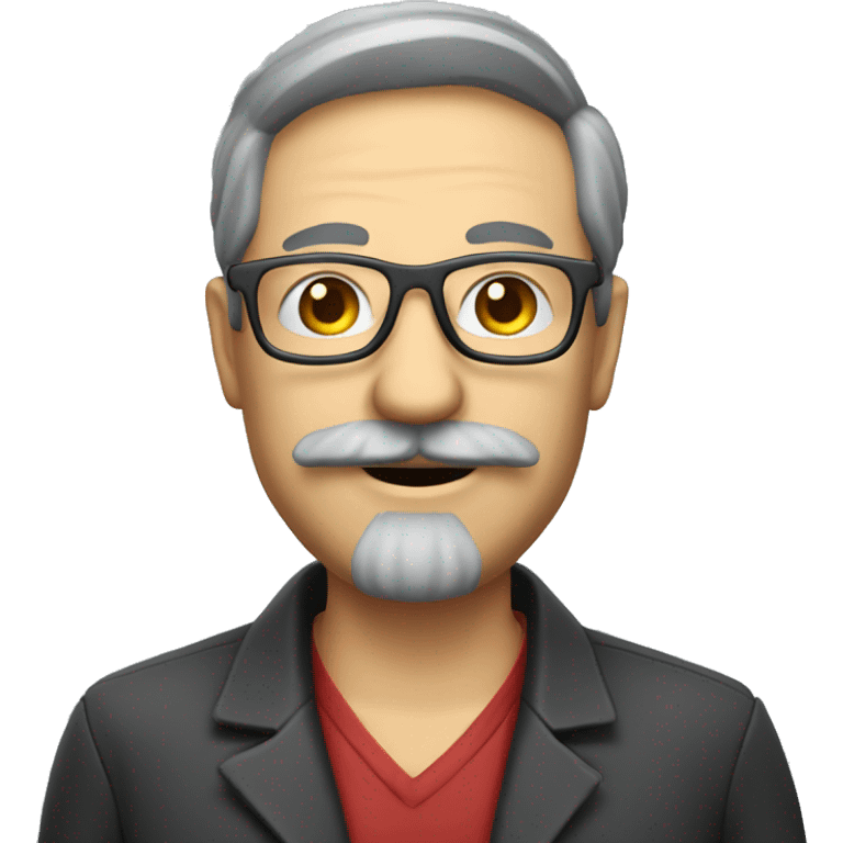 Game Designer Professor with mustache and glasess emoji