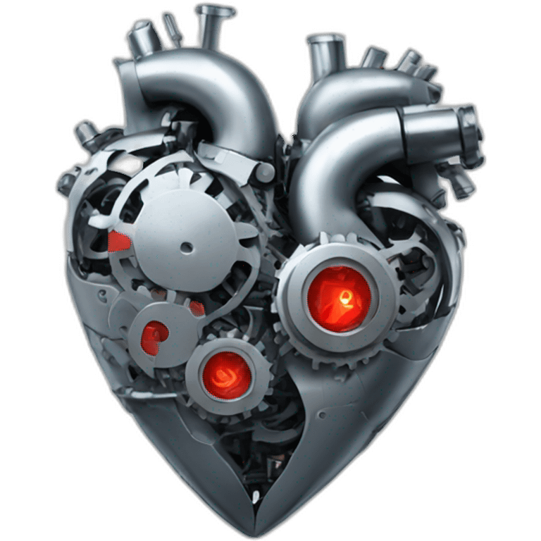 Mechanical heart emoji