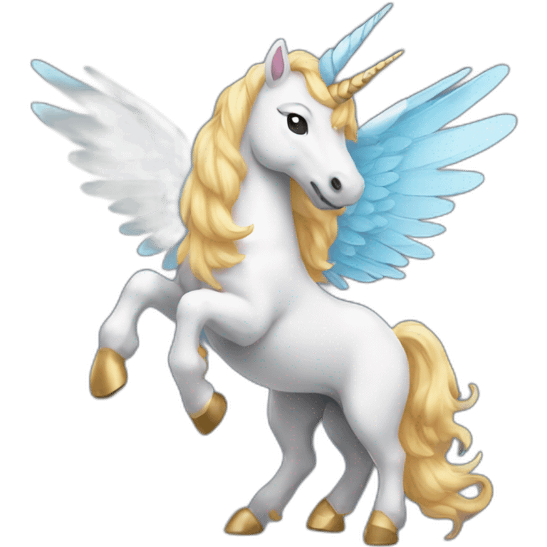 unicorn with wings emoji