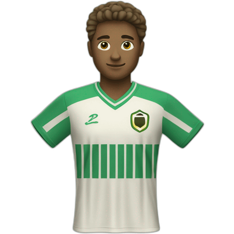 retro soccer jersey emoji