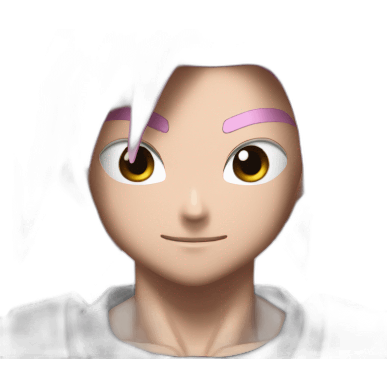 Rose Goku black emoji