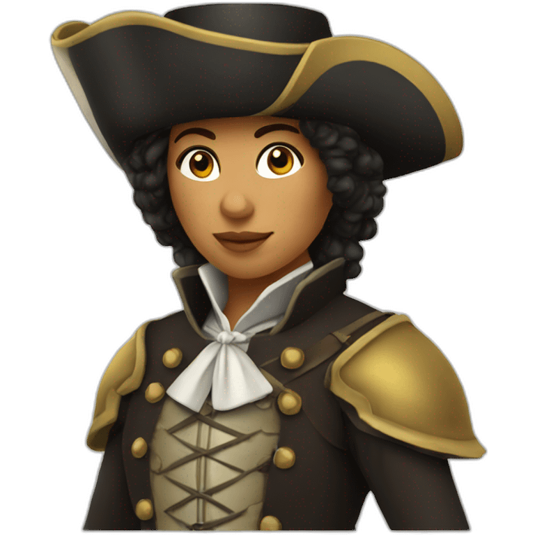 musketeer female emoji