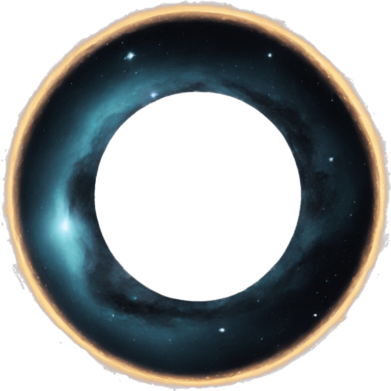 Black hole emoji