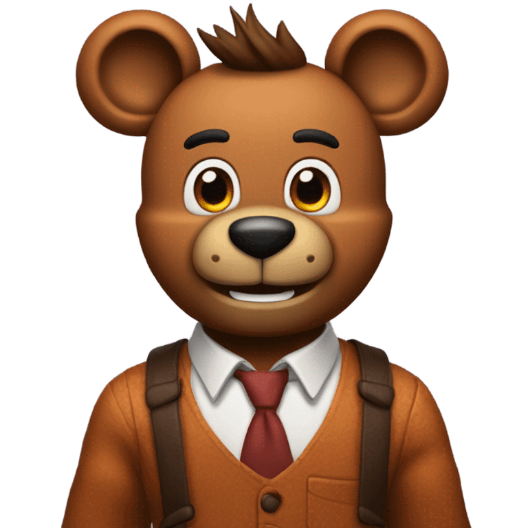 freddy fazbear low taper fade emoji