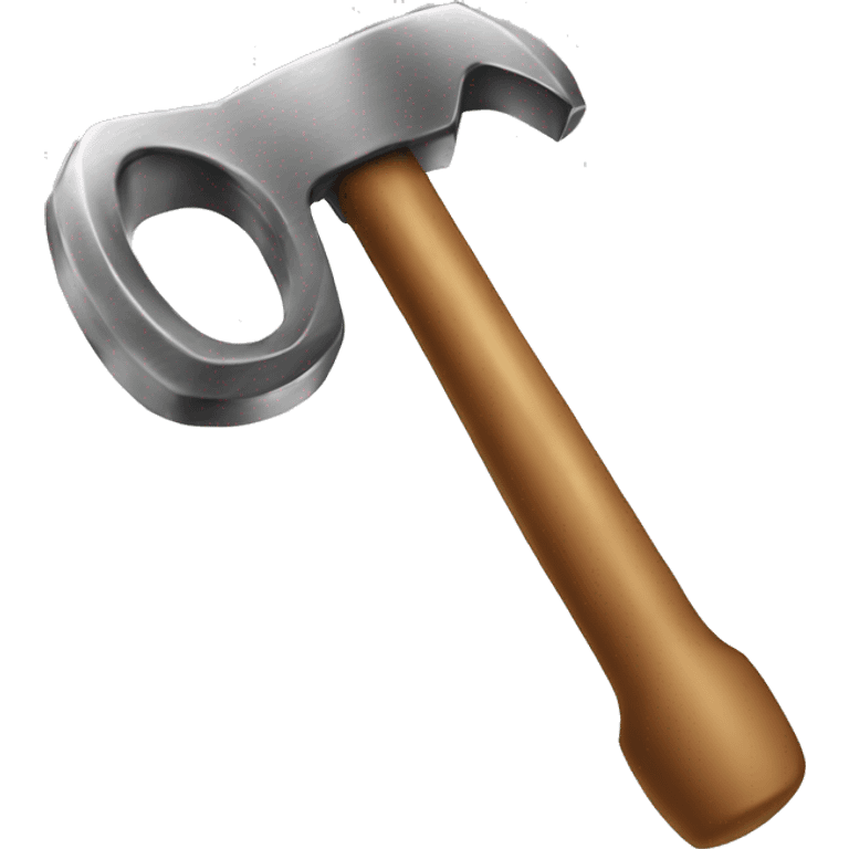 hammer and mechanical key emoji