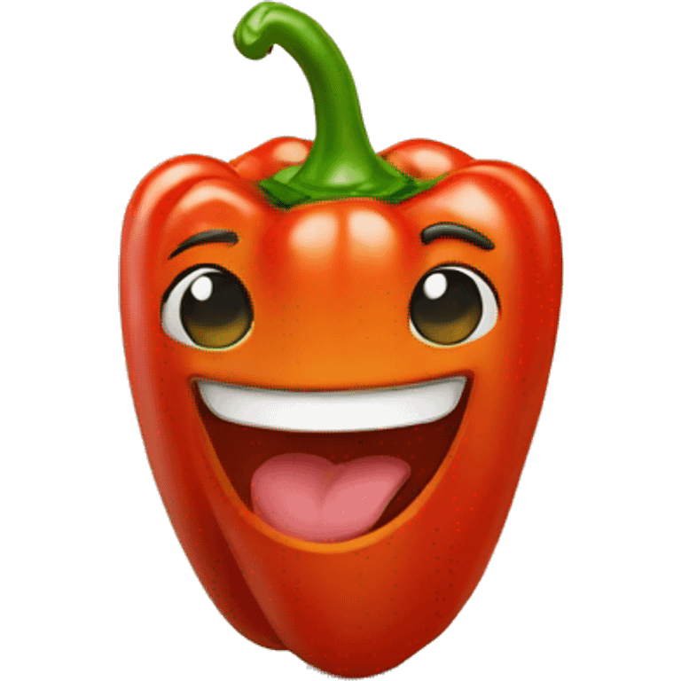 pepper smiling emoji