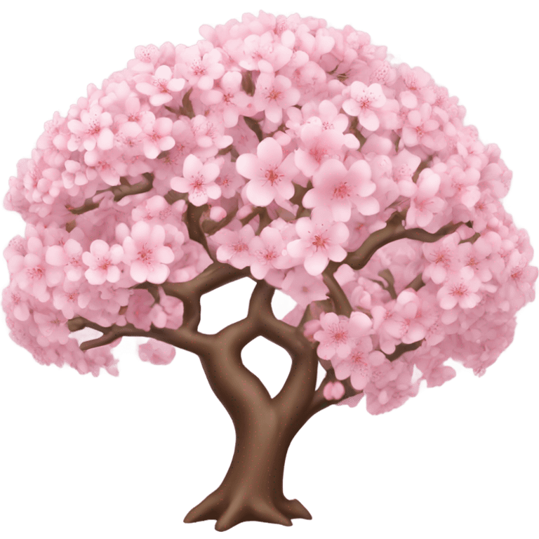 pink cherry blossom tree emoji