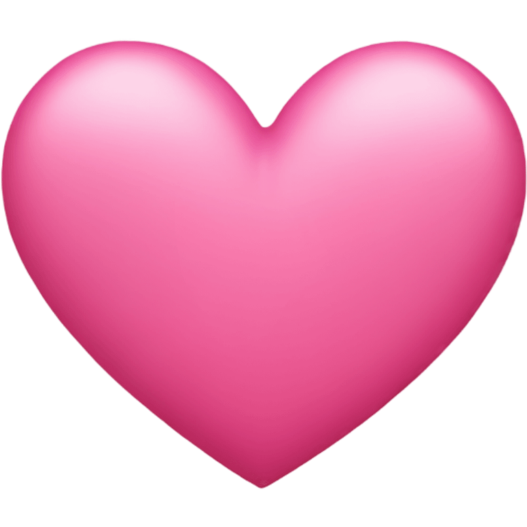 Pink heart emoji