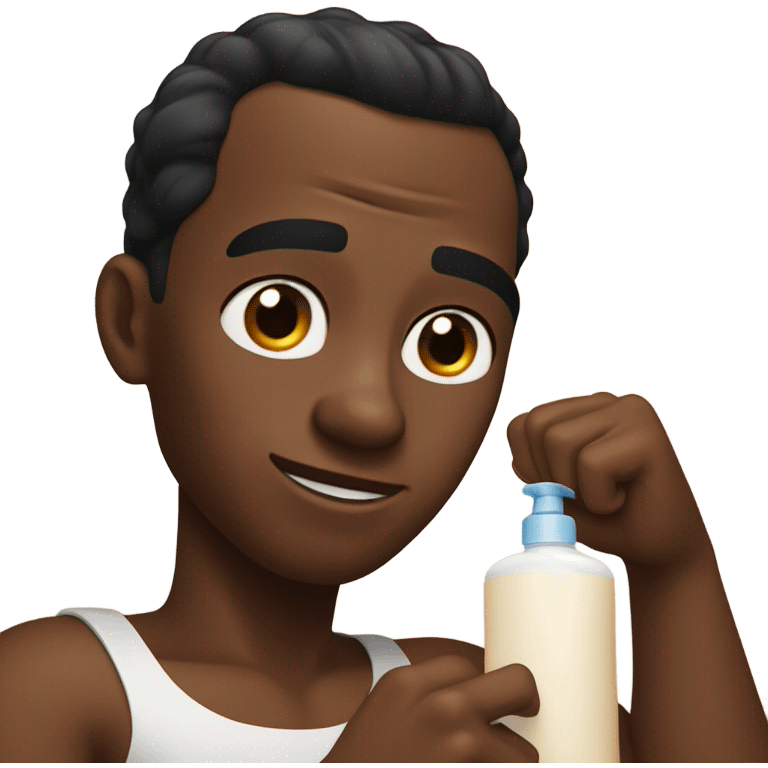 Diddy with lotion emoji