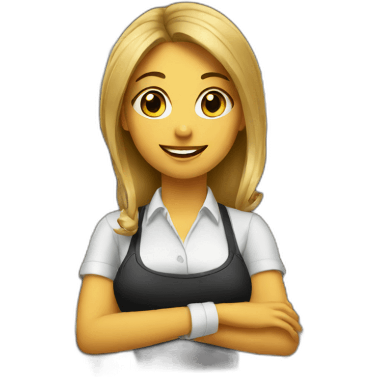 bartender girl emoji