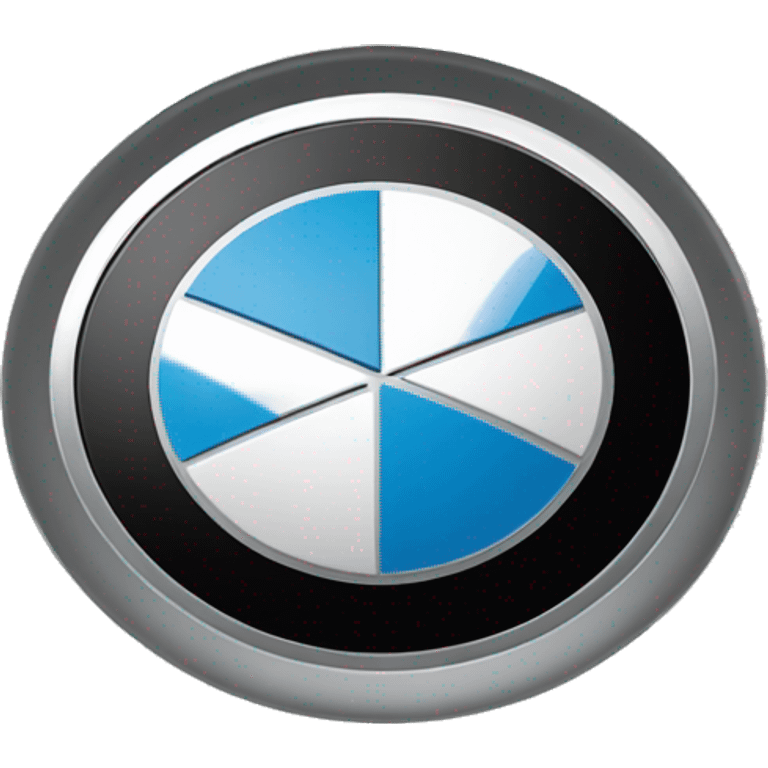 bmw logo colou emoji