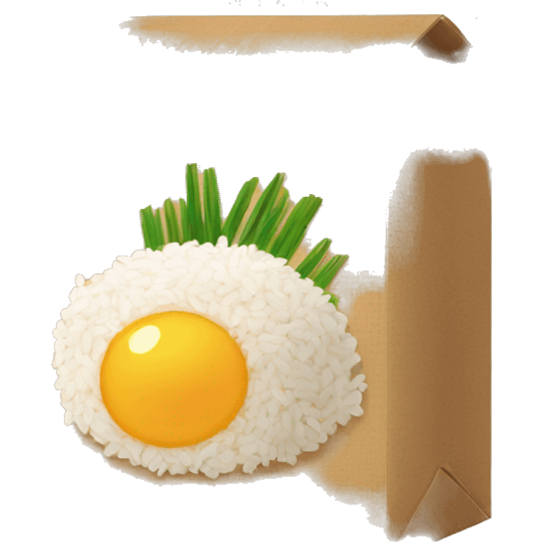 thai rice box emoji