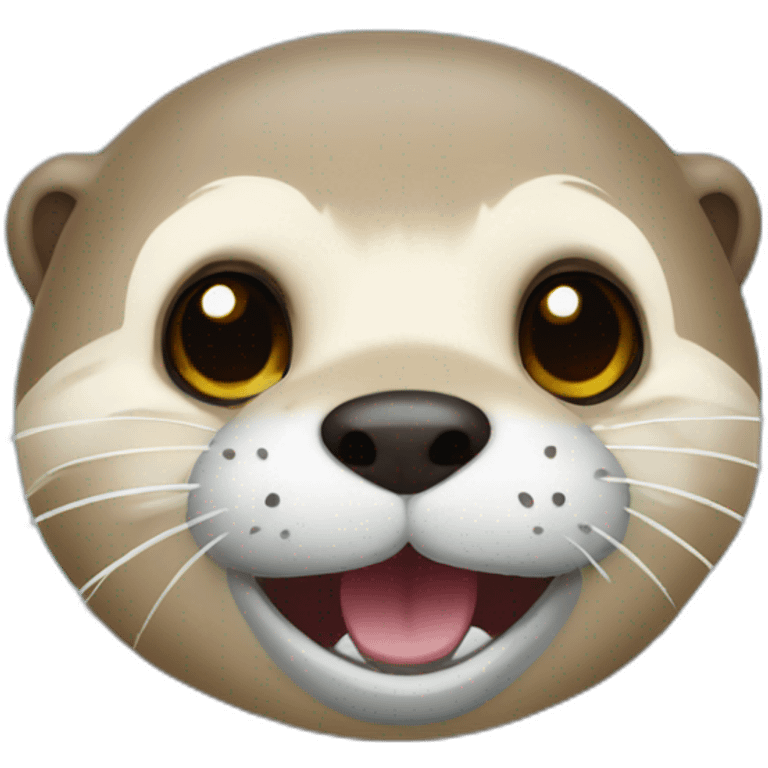 Loutre malade emoji