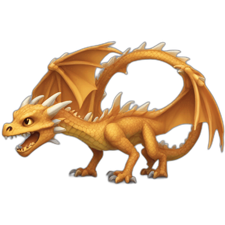 squelette dragon emoji