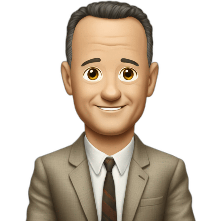 forest gump, Tom hanks emoji