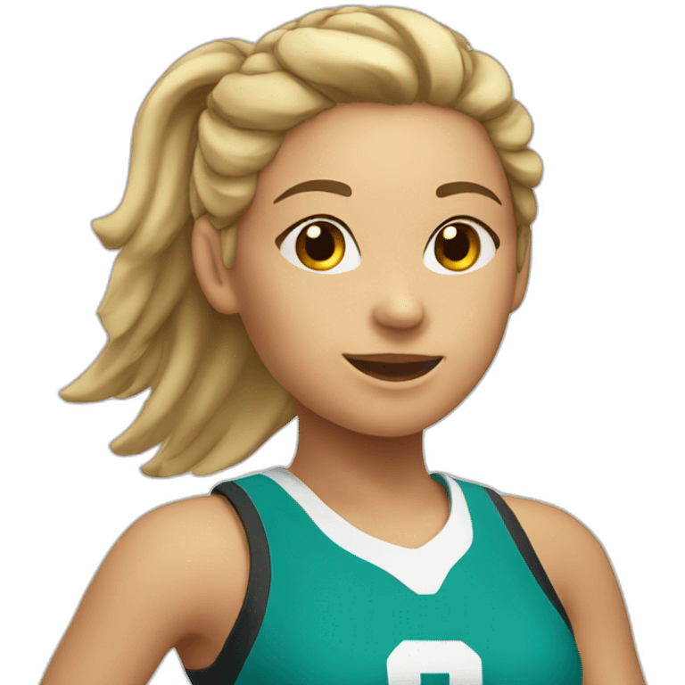 Volleyball girl emoji