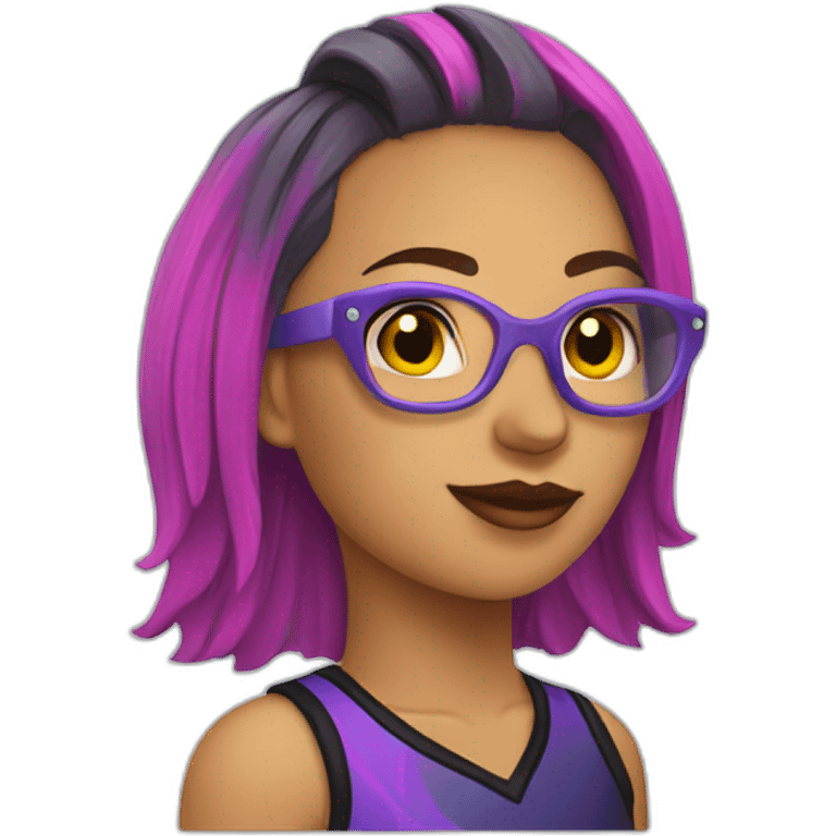 roller derby profile view emoji