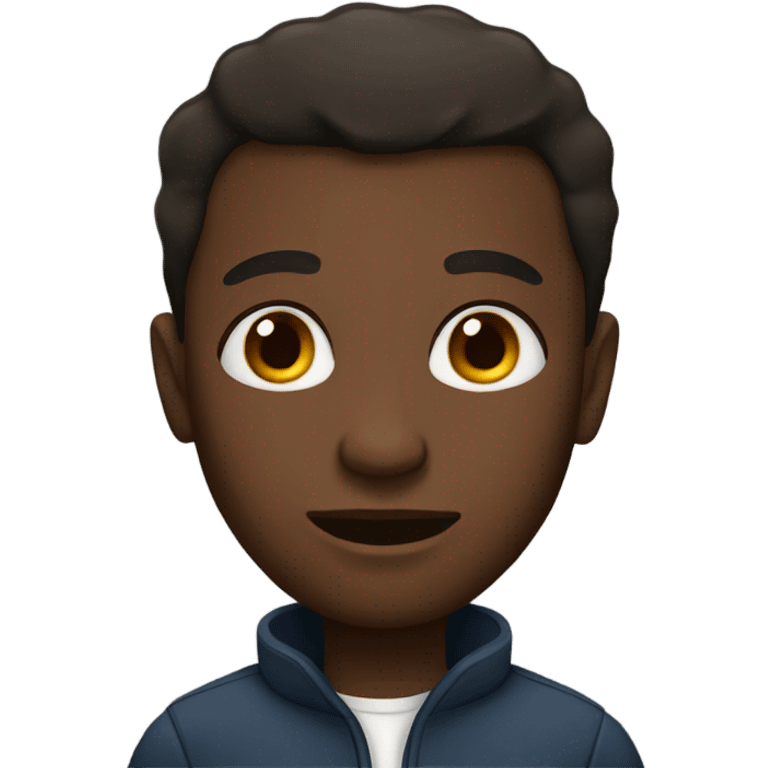 black man emoji