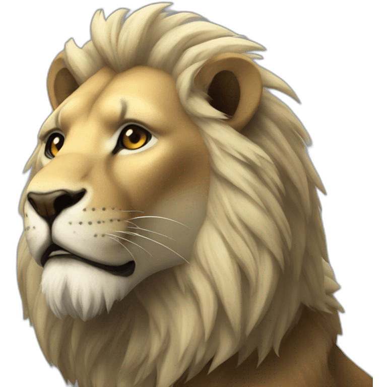 ROBOT LION emoji