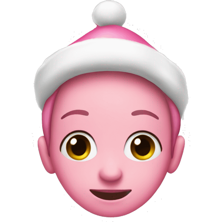 Pink Christmas
 emoji