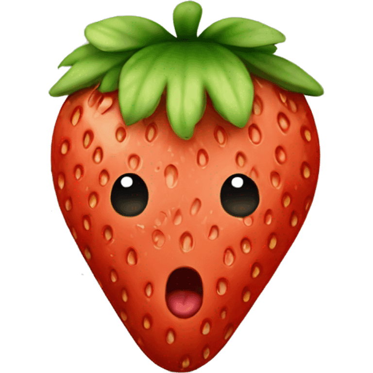 strawberry emoji