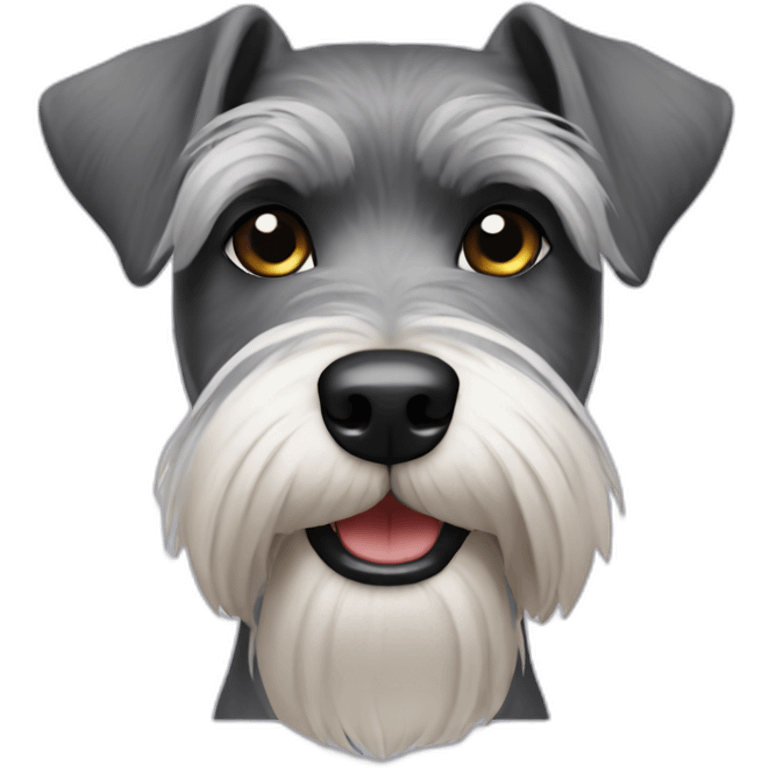 Miniature schnauzer  emoji