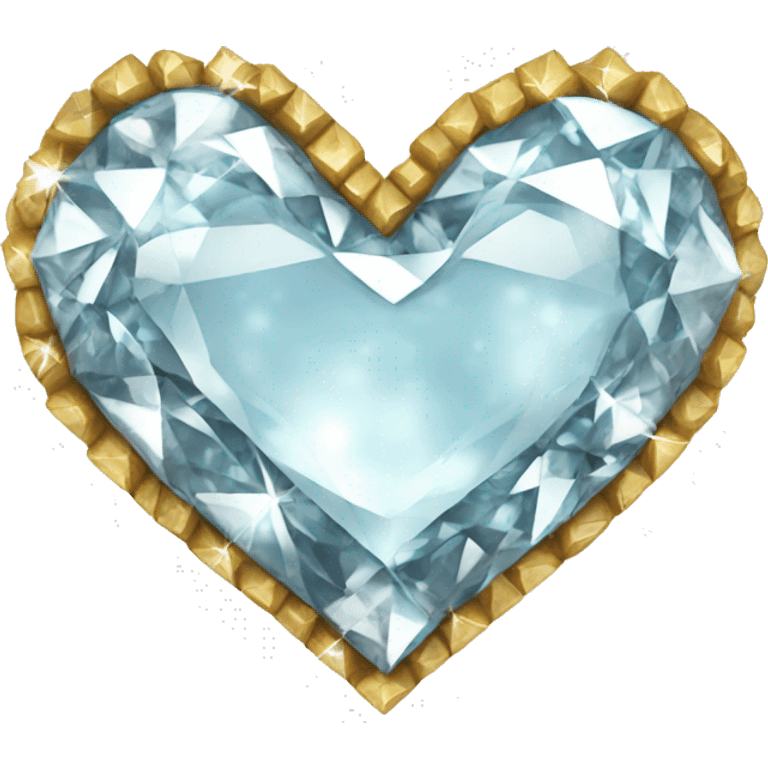 Heart with diamonds  emoji