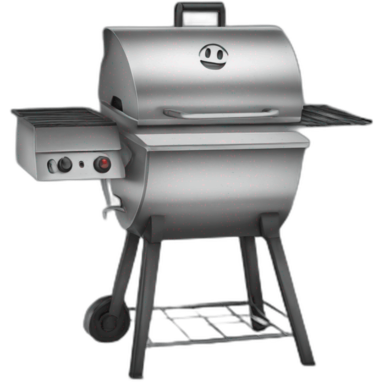 empty bbq smoker grill no food emoji