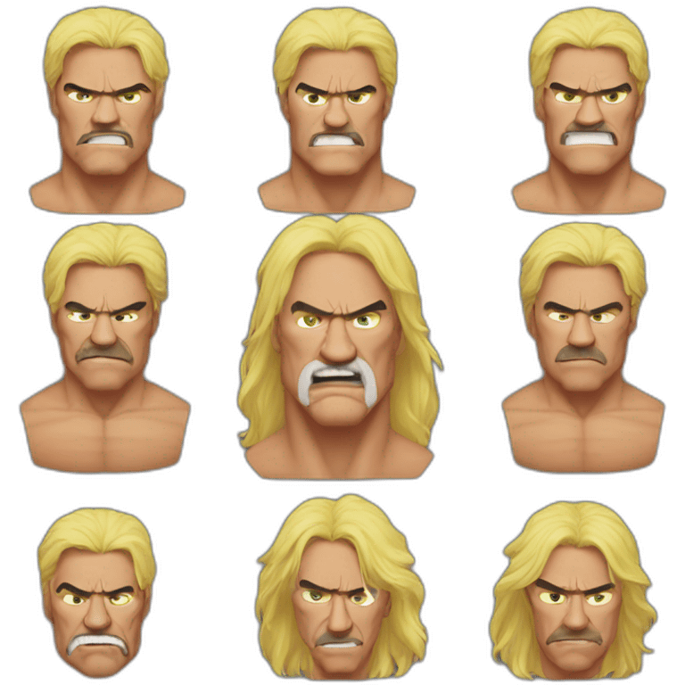 the incredible hulk hogan emoji