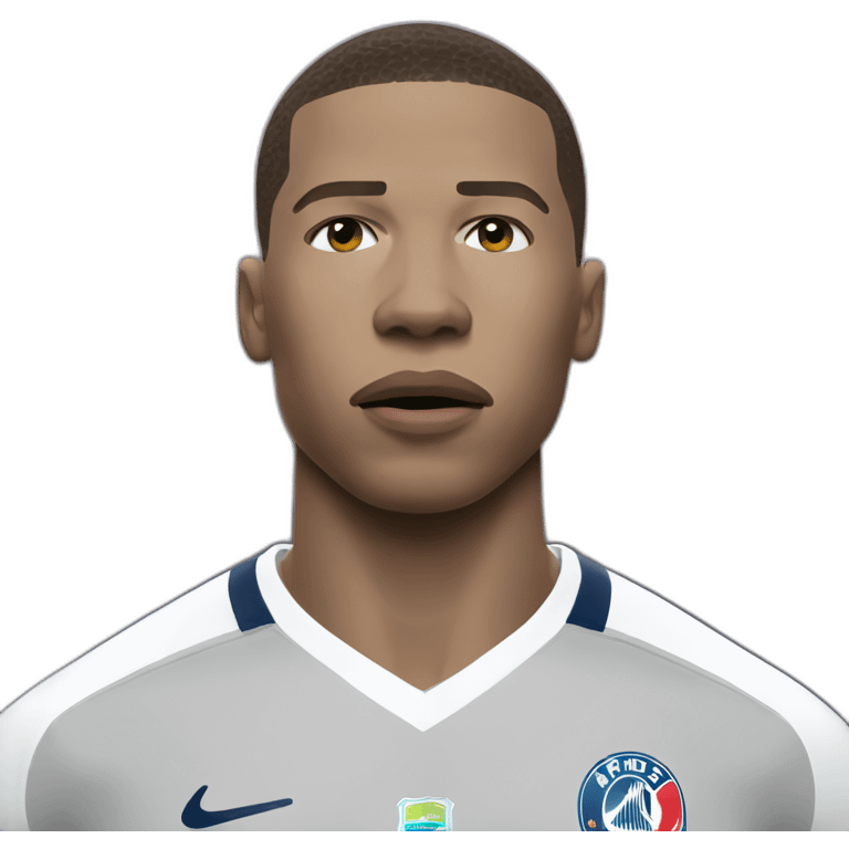 Mbappé qui pleure  emoji