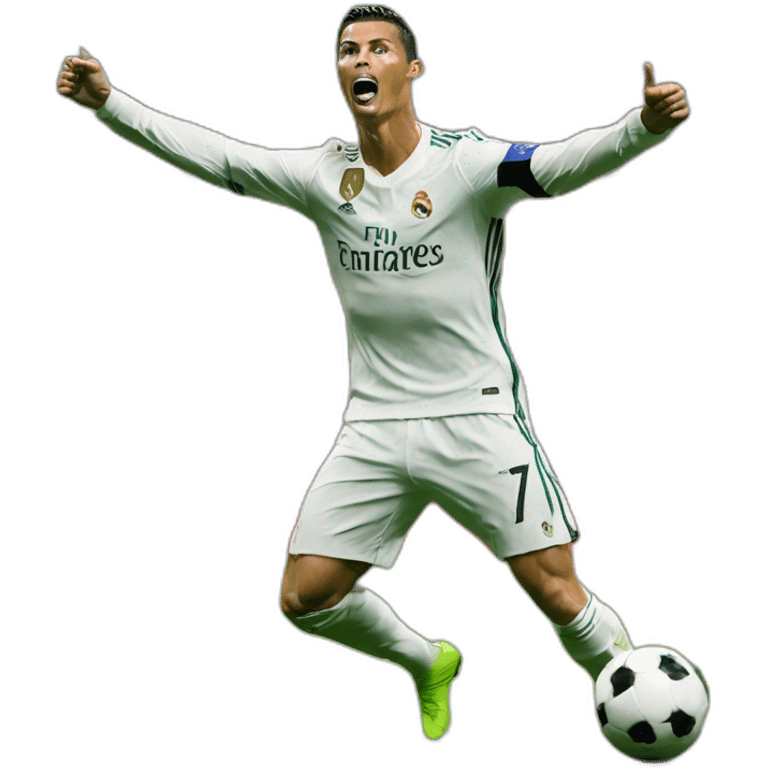 cristiano ronaldo goal celebration emoji